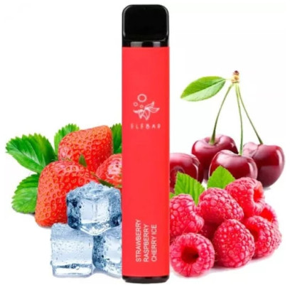 Elf Bar 1500 Classic 5% Strawberry Raspberry Cherry Ice (Клубника малина вишня со льдом) Original