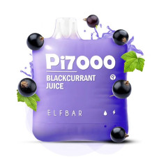 Elf Bar Pi7000 5% Blackcurrant Juice (Смородиновий Сік) Original 