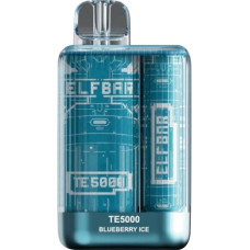 Elf Bar TE5000  5% Blueberry Ice (Крижана Чорниця) Original