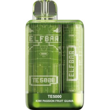Elf Bar TE5000 5% Kiwi Passion Fruit  Guava (Ківі Маракуйя Гуава) Original