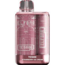 Elf Bar TE5000 5% Strawberry Ice Cream (полуничне морозиво) Original