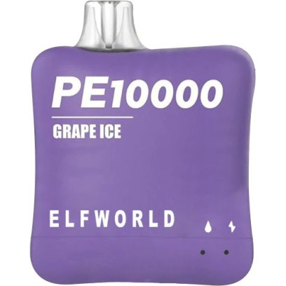 Elfworld PE10000 5% Grape Ice (Крижаний Виноград) Original