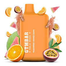 GTMBAR Halo 5000 Classic 5% Passion Fruit Orange Guava (Маракуйя Апельсин Гуава) Original