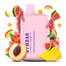GTMBAR Halo 5000 Classic 5% Peach Mango Watermelon (Персик Манго Кавун) Original