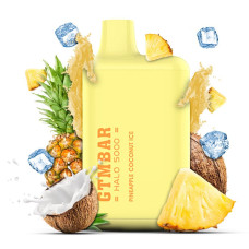 GTMBAR Halo 5000 Classic 5% Pineapple Coconut Ice (Крижаний Ананас Кокос) Original