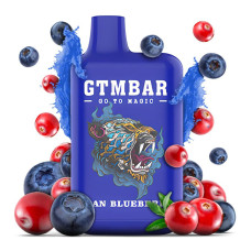 GTMBAR Halo 5000 Lux 5% Cran Blueberry (Журавлина Чорниця) Original