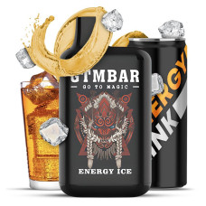 GTMBAR Halo 5000 Lux 5% Energy Ice (Крижаний Енергетик) Original