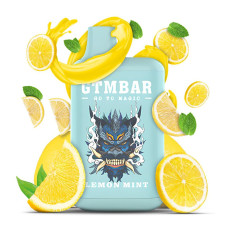 GTMBAR Halo 5000 Lux 5% Lemon Mint (Лимон М'ята) Original