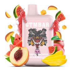 GTMBAR Halo 5000 Lux 5% Peach Mango Watermelon (Персик Манго Кавун) Original