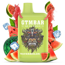 GTMBAR Halo 5000 Lux 5% Watermelon Ice (Крижаний Кавун) Original