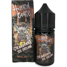 Рідина Hard Core Strawberry Ice Cream (Полуничне Морозиво) 6% 30 мл