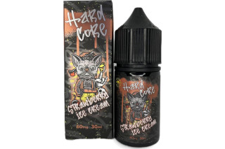 Рідина Hard Core Strawberry Ice Cream (Полуничне Морозиво) 6% 30 мл