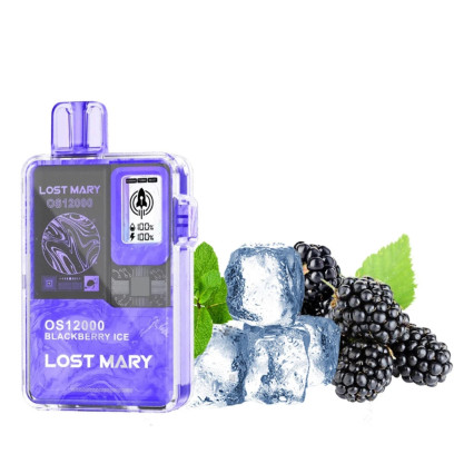 Lost Mary OS 12000 Blackberry Ice (Ожина з льодом)