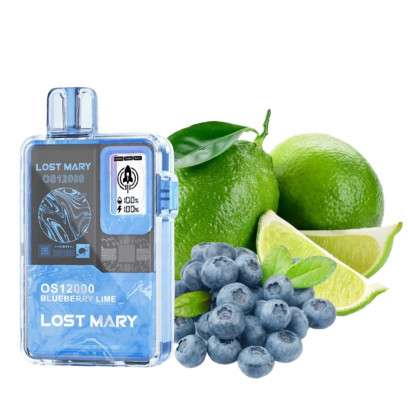 Lost Mary OS 12000 Blueberry Lime (Чорниця Лайм)