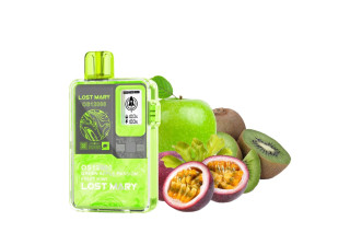 Lost Mary OS 12000 Green Apple Passion Fruit Kiwi (Зелене яблуко маракуйя ківі)