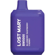 Lost Mary BM5000 5% Blueberry Raspberry Cherry (Чорниця Малина Вишня) Original