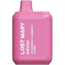 Lost Mary BM5000 5% Strawberry Blueberry Cherry (Полуниця Чорниця Вишня) Original