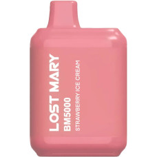 Lost Mary BM5000 5% Strawberry Ice Cream (Полуничне Морозиво) Original